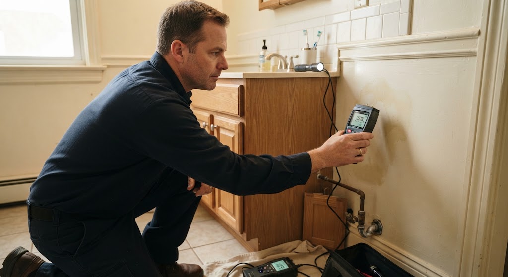 Shower and bathroom leak detection in Jackson NJ